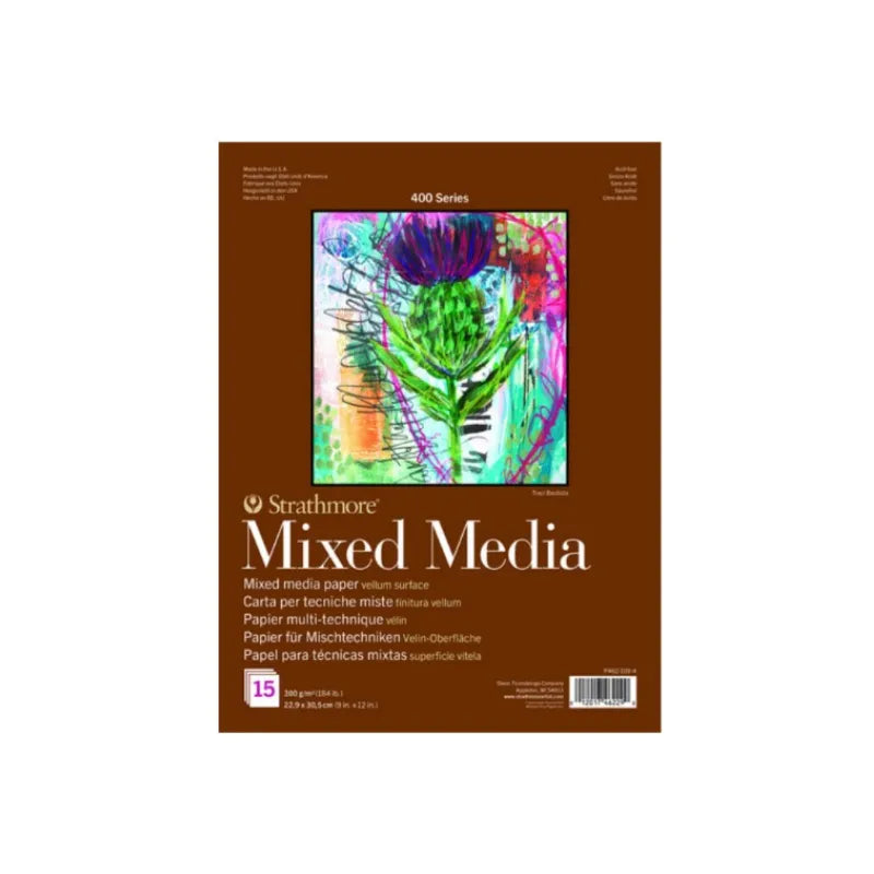 Strathmore 400 Mix Media Fo Pad