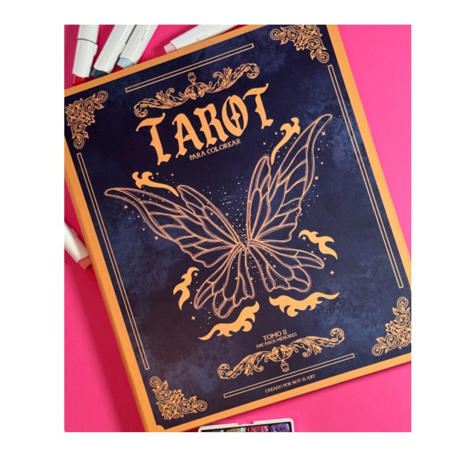 Libro Para Colorear Tarot 2 Arcanos Menores
