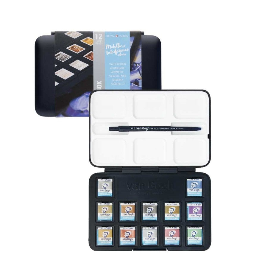 Acuarelas Van Gogh set metalicos interferencia