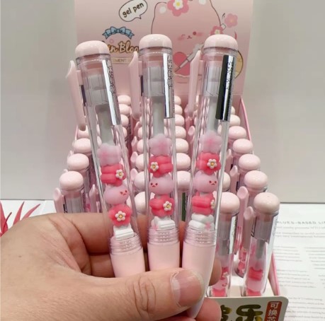 LAPIZ GEL GOMITAS ROSADO