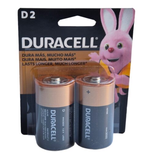 PILA D2 DURACELL ALCALINA